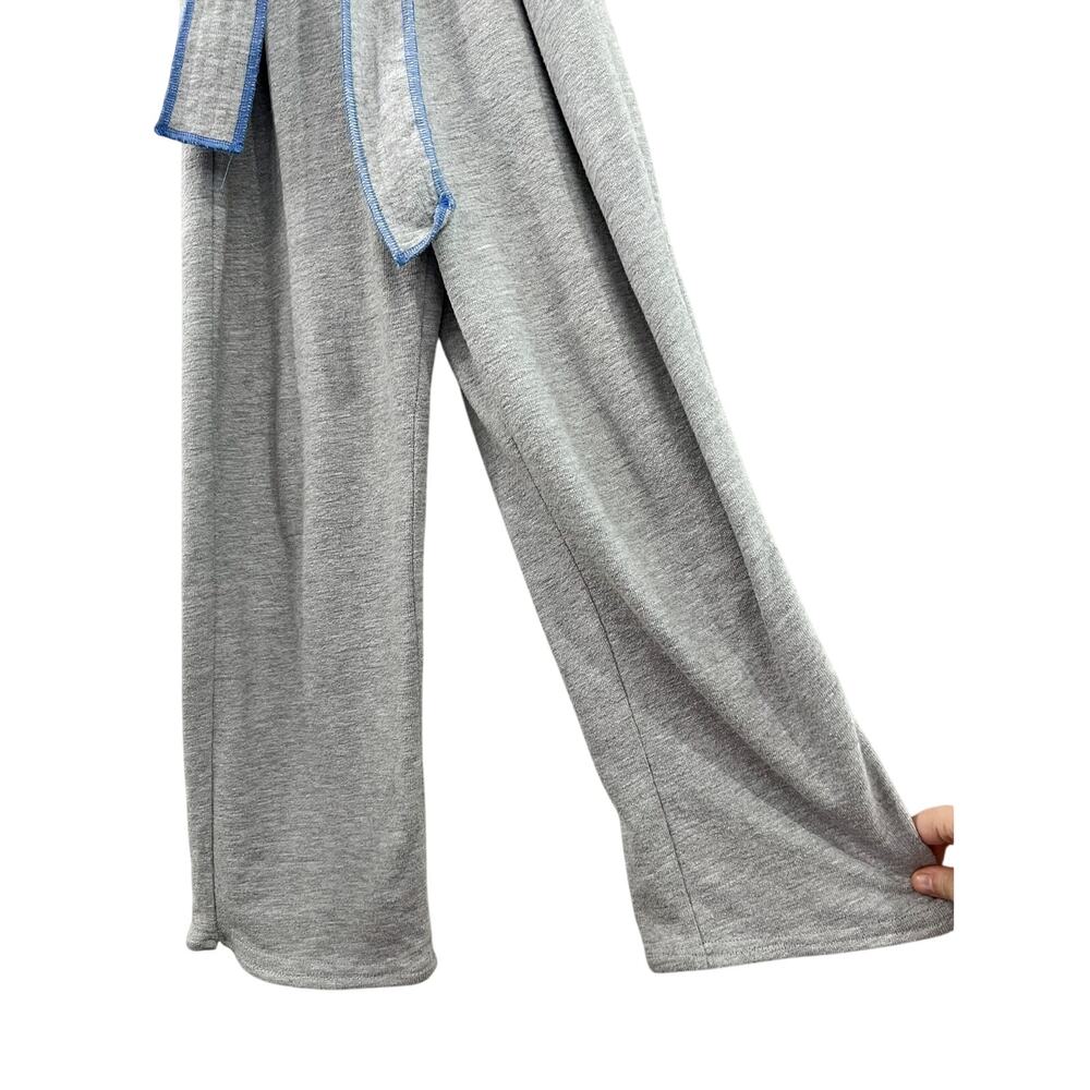 Anthropologie Madeline Gray Jumpsuit Comfy Casual Relaxed Loungewear - Picture 6 of 8
